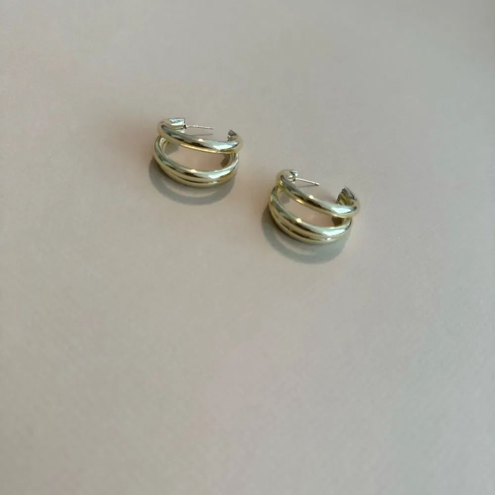 Hoop earrings N1070 - Picture 2 of 3